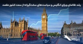 رشد تقاضای ویزای انگلیس و سیاستهای سختگیرانه از سمت کشور مقصد رشد تقاضای ویزای انگلیس و سیاستهای سختگیرانه از سمت کشور مقصد