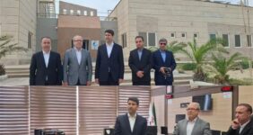 رصد وضعیت سه ماهواره ایرانی در ایستگاه فضایی قشم با حضور وزیر ارتباطات رصد وضعیت سه ماهواره ایرانی در ایستگاه فضایی قشم با حضور وزیر ارتباطات