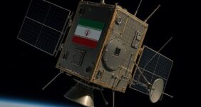 نمونه دوم ماهواره «ناهید 2» در وضعیت "آماده پرتاب" نمونه دوم ماهواره «ناهید 2» در وضعیت "آماده پرتاب"