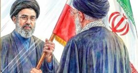 بیعت دانشمندان و متخصصین حوزه فضایی کشور با رهبر معظم انقلاب اسلامی بیعت دانشمندان و متخصصین حوزه فضایی کشور با رهبر معظم انقلاب اسلامی