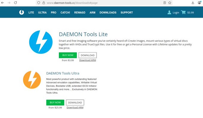 نفوذ از در اصلی؛ نسخههای رسمی Daemon Tools برای یک ماه آلوده بودند بدافزار Daemon Tools