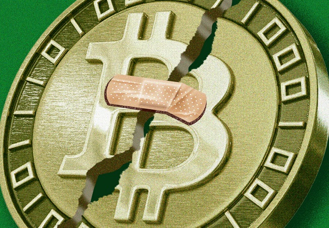 گوگل: کامپیوترهای کوانتومی تا سال 2029 رمزنگاری بیت کوین را خواهند شکست Cracked-Bitcoin-2.jpg