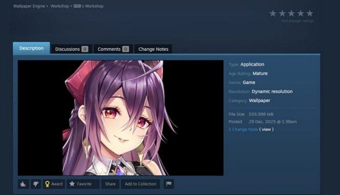 بدافزار در قالب والپیپر بازی؛ روش جدید هکرها برای نفوذ به گیمرها در بستر رسمی Steam Steam-Walls-03.jpg