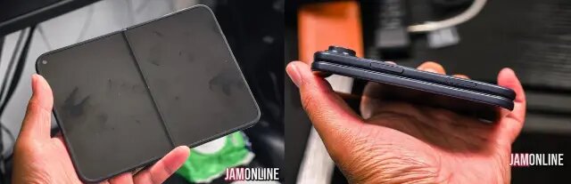 تصاویر واقعی اولین آیفون تاشو لو رفت تصاویر واقعی اولین آیفون تاشو لو رفت
