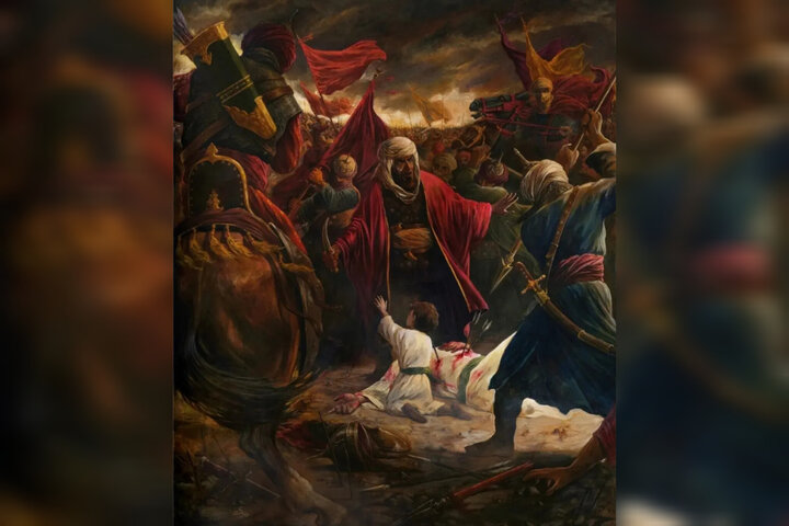 نقش شهادت در آثار محمدعلی نادری؛ وقتی قلمو با زبان درد سخن میگوید نقش شهادت در آثار محمدعلی نادری؛ وقتی قلمو با زبان درد سخن میگوید