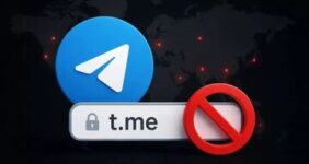 دامنه «t.me» تلگرام به وضعیت عادی بازگشت / علت تعلیق و واکنش پاول دورف دامنه «t.me» تلگرام به وضعیت عادی بازگشت / علت تعلیق و واکنش پاول دورف