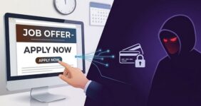 دعوتنامه استخدام یا تله هکرها؟ چطور با یک پیشنهاد جذاب، رمز حساب گوگل شما را میدزدند دعوتنامه استخدام یا تله هکرها؟ چطور با یک پیشنهاد جذاب، رمز حساب گوگل شما را میدزدند